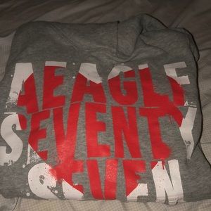 American Eagle outfitters size Lg Gray Hoodie.